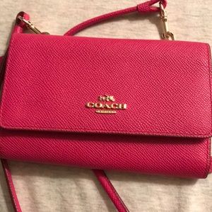 Coach phone case bag
